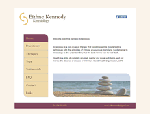 Tablet Screenshot of eithnekennedy.ie